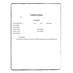 Traduction certifiée certificat célibat | ACSTraduction boutique en ligne