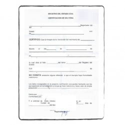 Traduction certifiée certificat célibat | ACSTraduction boutique en ligne