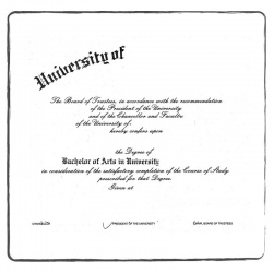 Diplôme universitaire américain EN