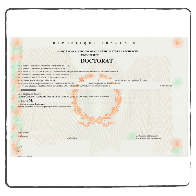 Traduction certifiée doctorat  ACSTraduction boutique en ligne
