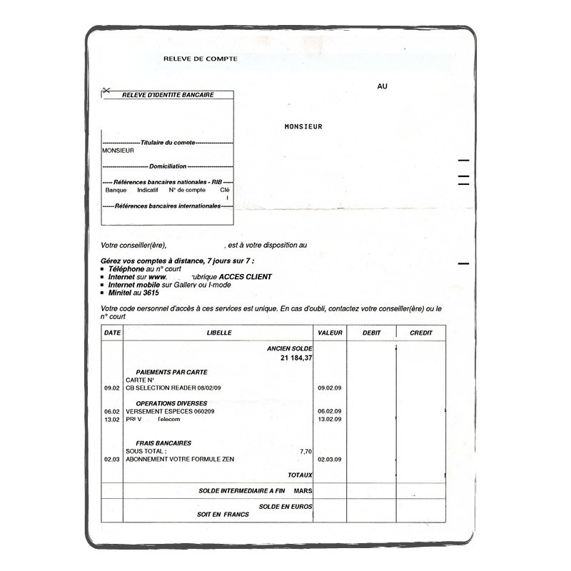 certied account tracker for records