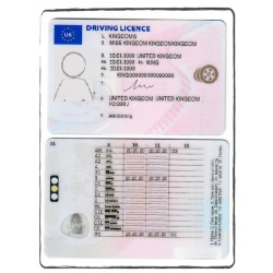 permis de conduire anglais EN GB UK