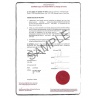 Certificat de changement de nom EN UK US