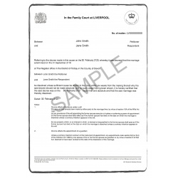 Divorce certificate D37 EN(UK)