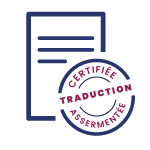 Logo Certified translation -  sworn translation, legalisation and apostille